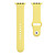 Ремінець Apple Watch 38 / Watch 40, Silicone WatchBand, Canary Yellow, Жовтий