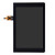 Дисплей (экран) Lenovo X50L Yoga Tablet 3, с сенсорным стеклом, черный - № 2