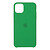 Чохол (накладка) Apple iPhone 11 Pro, Original Soft Case, зелений - № 2