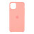 Чохол (накладка) Apple iPhone 11 Pro, Original Soft Case, рожевий - № 2