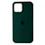 Чохол (накладка) Apple iPhone 12 Mini, Original Soft Case, зелений - № 2