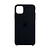 Чохол (накладка) Apple iPhone 11, Original Soft Case, Чорний