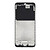 Рамка Samsung A025 Galaxy A02S, Чорний