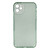 Чохол (накладка) Apple iPhone 11, Frame Clear Shine, зелений - № 2