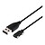 USB кабель Hoco Y5 / Y6 / Y7 / Y8, черный - № 2