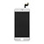 Дисплей (екран) Apple iPhone 6S, Original (100%), З сенсорним склом, З рамкою, Білий