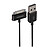 USB кабель Samsung P1000 GALAXY Tab / P1010 Galaxy Tab / P3100 Galaxy Tab 2 / P3110 Galaxy Tab 2, 30 pin, 1.0 м., Чорний