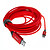 USB кабель Baseus CATYW-B09, Type-C, 5.0 м., красный - № 2