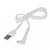 USB кабель XO NB100, microUSB, 1 м., білий - № 2
