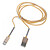 USB кабель XO NB27, Type-C, 1 м., золотий - № 2