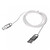 USB кабель XO NB42, Type-C, 1 м., білий - № 2