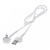 USB-кабель Baseus CATQX-02, Type-C, 1 м., білий - № 2
