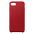 Чохол (накладка) Apple iPhone 7 / iPhone 8 / iPhone SE 2020, Leather Case Color, Червоний