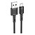 USB кабель Hoco X83, MicroUSB, 1.0 м., Чорний