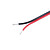Провод питания плоский 2-жильный 22 AWG (PVC, 17/0.14/TS) черный+красный