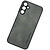 Чохол (накладка) Samsung A125 Galaxy A12 / M127 Galaxy M12, Leather Nubuck Fashion of Ukraine, Сірий