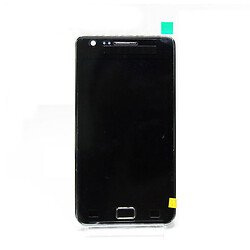 Дисплей (экран) Samsung i9100 Galaxy S2, с сенсорным стеклом, черный