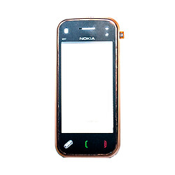 Тачскрин (сенсор) Nokia N97 mini, Коричневый