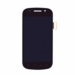 Дисплей (екран) Samsung I9020 Nexus S, з сенсорним склом, чорний