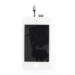 Дисплей (екран) Apple iPod Touch 4, З сенсорним склом, Білий