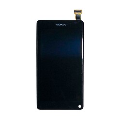 Дисплей (екран) Nokia N9, з сенсорним склом, чорний