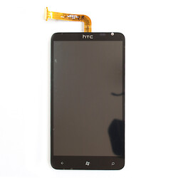 Дисплей (екран) HTC X310e Titan, з сенсорним склом, чорний