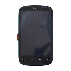 Дисплей (екран) HTC A310e Explorer, з сенсорним склом, чорний