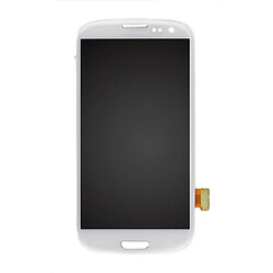 Дисплей (экран) Samsung I747 Galaxy S3 / I9300 Galaxy S3 / I9305 Galaxy S3 Lte / R530 Galaxy S3, с сенсорным стеклом, белый