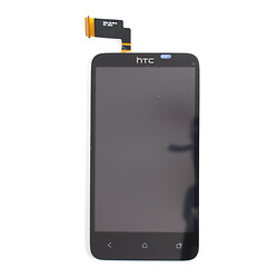 Дисплей (екран) HTC T328d Desire VC, З сенсорним склом, Чорний