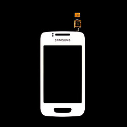 Тачскрін (сенсор) Samsung S5380 Wave Y, білий