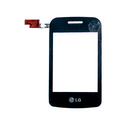 Тачскрін (сенсор) LG T565, чорний