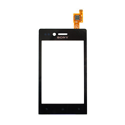 Тачскрін (сенсор) Sony ST23i Xperia Miro, чорний