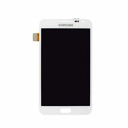 Дисплей (екран) Samsung I9220 Galaxy Note / N7000 Galaxy Note, З сенсорним склом, Білий