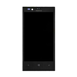 Дисплей (екран) Nokia Lumia 720, з сенсорним склом, чорний