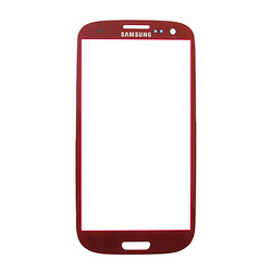 Стекло Samsung I747 Galaxy S3 / I9300 Galaxy S3 / I9300i Galaxy S3 / I9301 Galaxy S3 Neo / I9305 Galaxy S3 Lte / R530 Galaxy S3, Красный