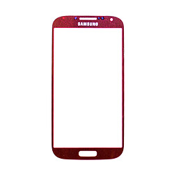 Скло Samsung I545 Galaxy S4 / I9500 Galaxy S4 / I9505 Galaxy S4 / I9506 Galaxy S4 / I9507 Galaxy S4 / M919 Galaxy S4 / i337 Galaxy S4, Червоний