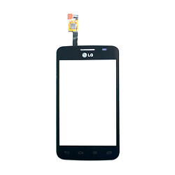 Тачскрін (сенсор) LG E445 Optimus L4 II Dual, чорний