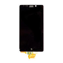Дисплей (экран) Sony LT30i Xperia T, С сенсорным стеклом, Черный