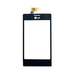 Тачскрін (сенсор) LG E615 Optimus L5 Dual / E617 Optimus L5, чорний