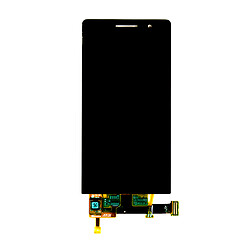 Дисплей (екран) Huawei Ascend P6, High quality, Без рамки, З сенсорним склом, Чорний