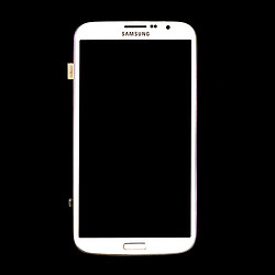 Дисплей (экран) Samsung I9200 Galaxy Mega 6.3 / i9205 Galaxy Mega 6.3, с сенсорным стеклом, белый