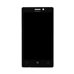 Дисплей (екран) Nokia Lumia 925, З сенсорним склом, Чорний