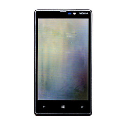 Дисплей (экран) Nokia Lumia 820, С сенсорным стеклом, Черный