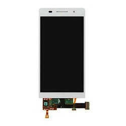 Дисплей (экран) Huawei Ascend P6, High quality, Без рамки, С сенсорным стеклом, Белый