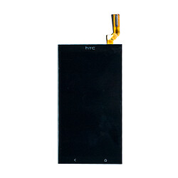 Дисплей (екран) HTC Desire 700, З сенсорним склом, Чорний