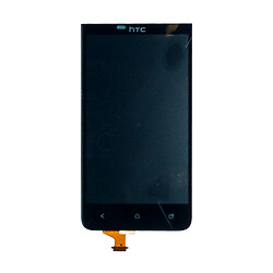 Дисплей (екран) HTC Desire 501, З сенсорним склом, Чорний