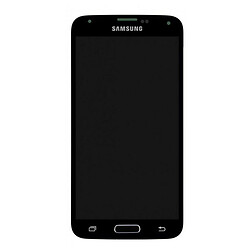 Дисплей (екран) Samsung G900F Galaxy S5 / G900H Galaxy S5, З сенсорним склом, Чорний