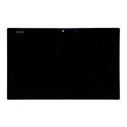 Дисплей (екран) Sony SGP511 Xperia Tablet Z2 / SGP512 Xperia Tablet Z2 / SGP521 Xperia Tablet Z2 / SGP541 Xperia Tablet Z2, З сенсорним склом, Чорний