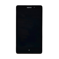 Дисплей (экран) Nokia XL Dual Sim, С сенсорным стеклом, Черный