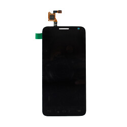 Дисплей (экран) Alcatel 6036D One Touch Idol 2 Mini S, С сенсорным стеклом, Черный